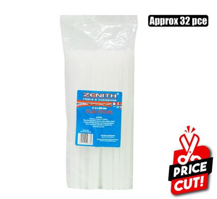 Glue-sticks h/melt 11.2x300mm 32pc 1kg