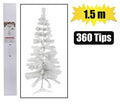 Xmas tree 1.5m white (360 tips) boxed