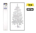 Xmas tree 1.5m white (360 tips)