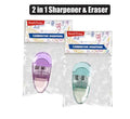 Pencil sharpner/eraser novelty 2-in-1