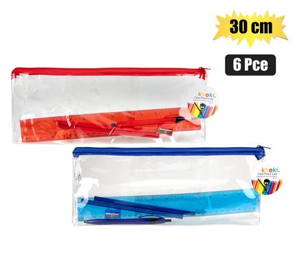 Pencil case with accessories 30cm