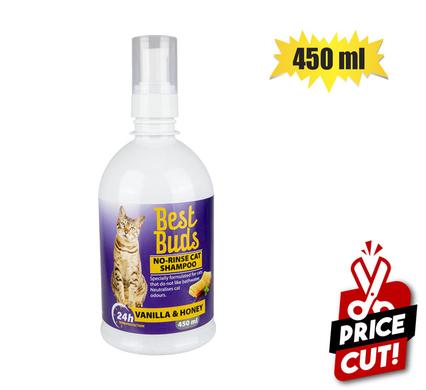 Best buds cat shampoo no-rinse 450ml