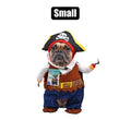 Pet dog novelty clothing pirate-small