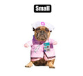 Pet dog novelty clothing nurse-small