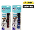 Pet dog-collar reflective 25-40cm