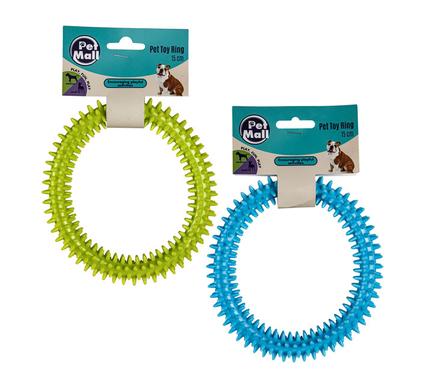 Pet dog toy ring