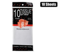 Paper tissue 50x66cm 10xshts white