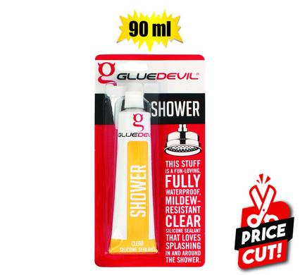 Glue-devil silicone 90ml shower (clear)