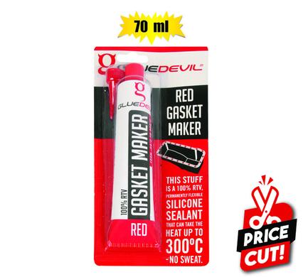 Glue-devil gasket-maker 70ml red blister