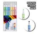 Art+craft col laying 6pc/12 col dual tip
