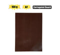 Art+craft a2 corrugated board 160gsm brn