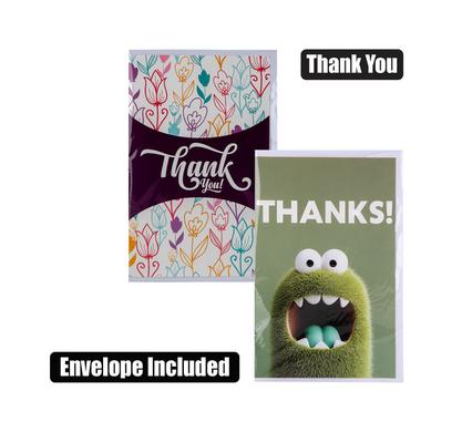 Card & envelope moment thank you