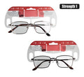 Reading glass metal asstd strengh:1