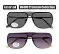 Sunglass pre/unisex metal shield