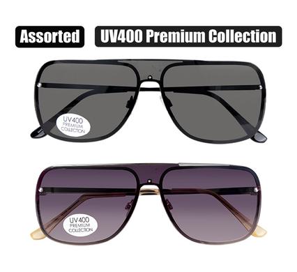 Sunglass pre/unisex metal shield