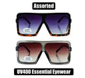 Sunglass ess/unisex fashion flat shield
