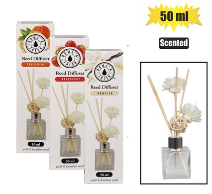 Diffuser set 50ml & flower sticks