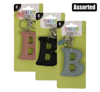 Keychain alpha faux-leather b
