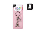 Keychain alpha metal a