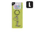 Keychain alpha metal l