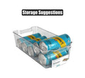 Organiser tray clear 31x15x9cm