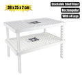 Shelf riser 38x25x2cm rect w/4 legs