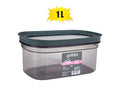 Cannister vinto oval 1l smoke color
