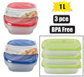 Container set lite 1l 3pc