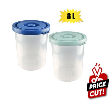 Container clear base 8l