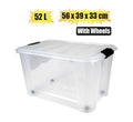 Storage box roller 52l 56x39x33cm