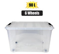 Storage box roller 90l 68x46x39cm