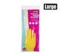 Gloves rubber household large per-pair