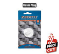 Basin-plug white zenith