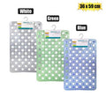 Bathmat silicone asstd colours 36x59cm