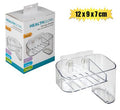 Basket self adhesive 12x9x7cm