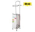 Toilet roll holder & dispenser 66cm chr
