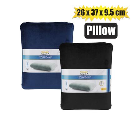 Travel neck pillow rect.37x26x10cm