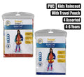 Raincoat kids pvc size 4-6 multi color