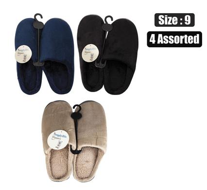 Slipper slip-in plain size 9