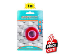 Tape dbl-sided extreme 18x1000mm zenith