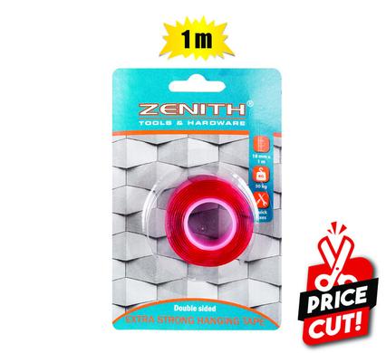 Tape dbl-sided extreme 18x1000mm zenith