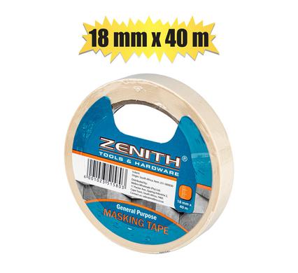 Tape masking 18mmx40m zenith