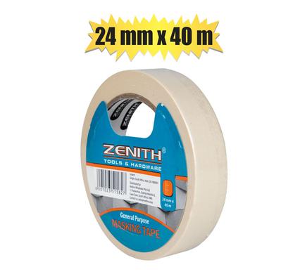Tape masking 24mmx40m zenith