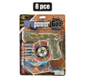 Gun hand suction dart set 8pc