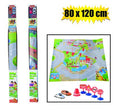 Vehicle playmat 2 cars & acc 120 x 80 cm