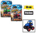 Vehicle jeep monster farm friction 10cm