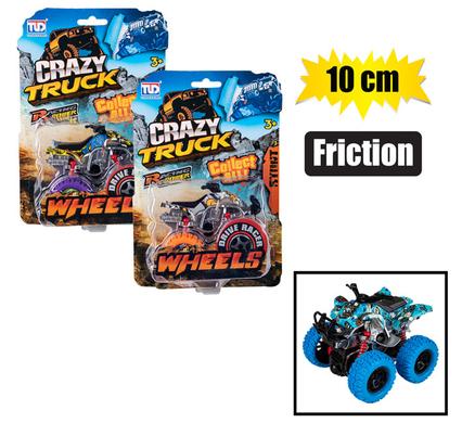 Vehicle jeep monster fire friction 10cm