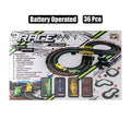 Battery operated track-set power 36pc