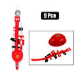Boys playset tool kit fire rescue 9pc