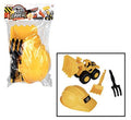 Boys playset constr helmet&vehicle set